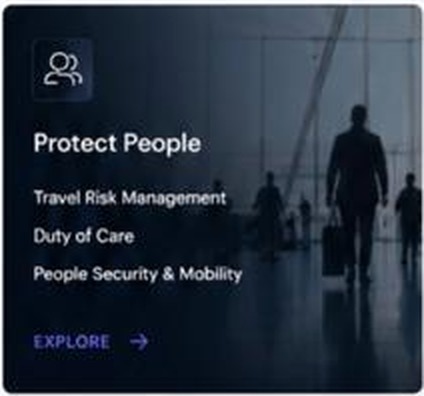 People in a business mobility environment